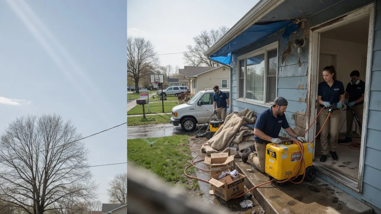 Basement Flood Cleanup in Woden, IA near me